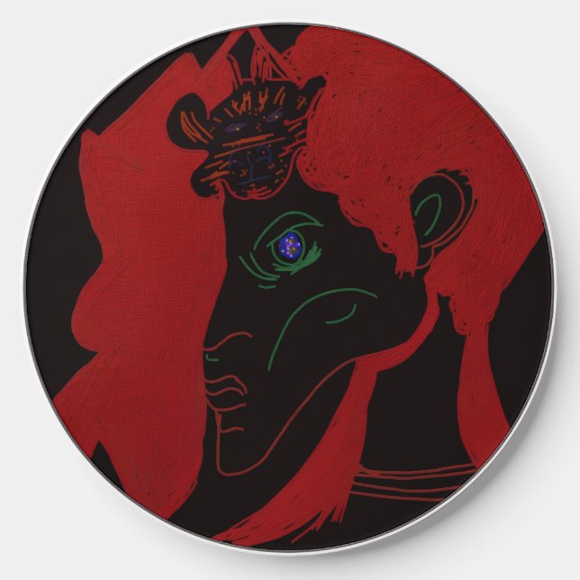 Beastmaster Queen Wireless Charger (Front)