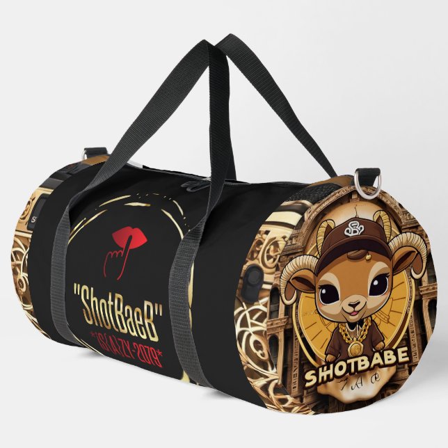 "Beat$AndBull$hit"Duffel Bag, Duffle Bag (Left Corner)