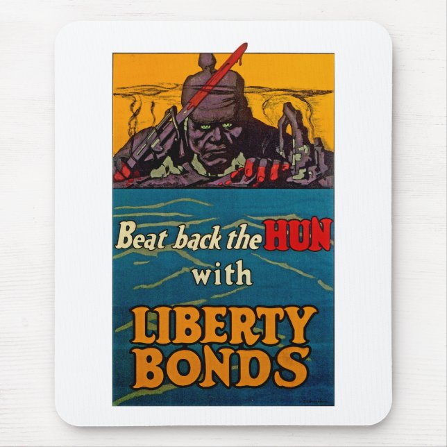 Beat Back The Hun Mouse Pad (Front)