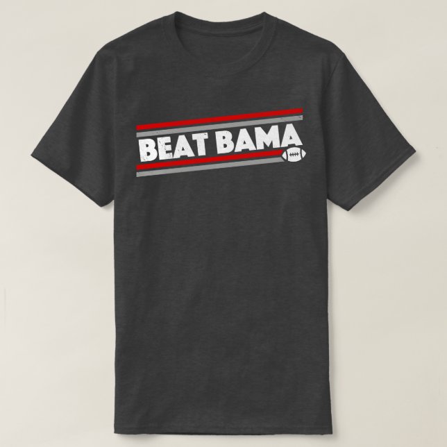 Beat Bama Retro Bulldog  1 T-Shirt (Design Front)