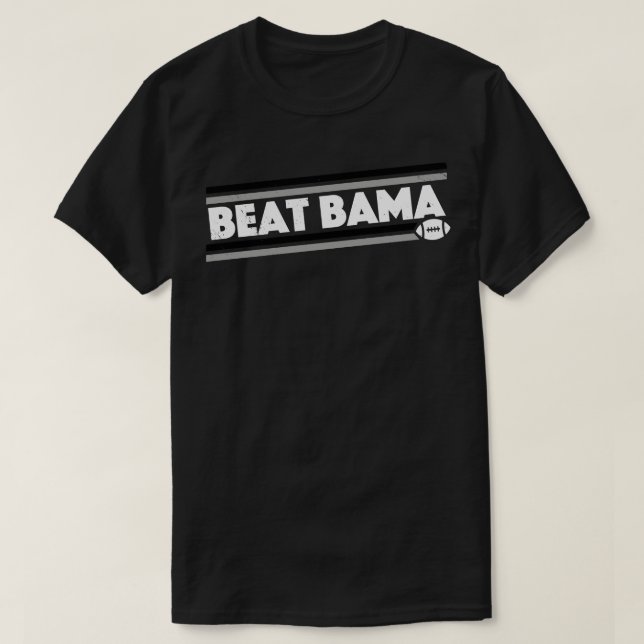 Beat Bama Retro Bulldog T-Shirt (Design Front)