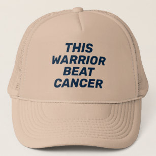 Beat Cancer Trucker Hat