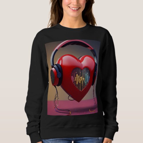 Beat Canvas Where Music Comes to Life Sweatshirt