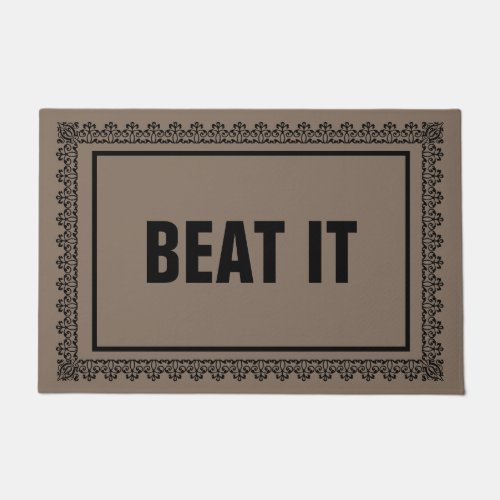 Beat It Door Mat