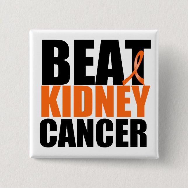Beat Kidney Cancer Button (Front)
