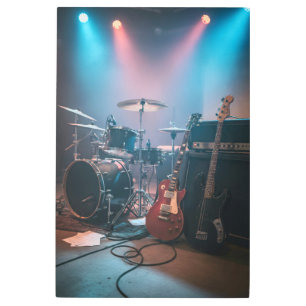 Beat & Light Metal Print