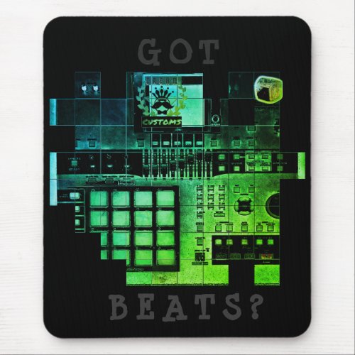 Beat Machine producer's got beats mousepad
