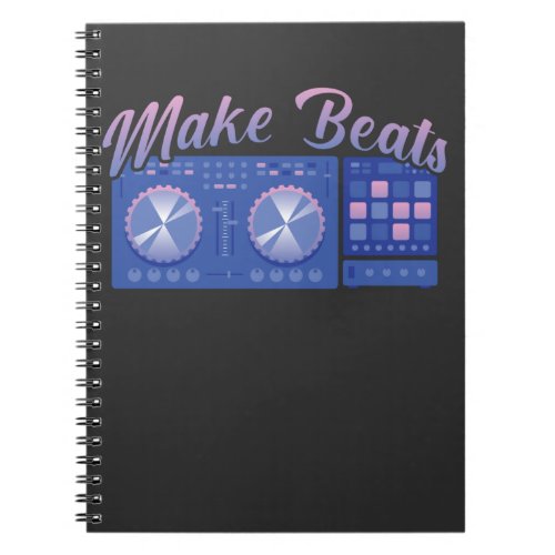 Beat Maker DJ Music Producer Disco Audio Producing Notebook