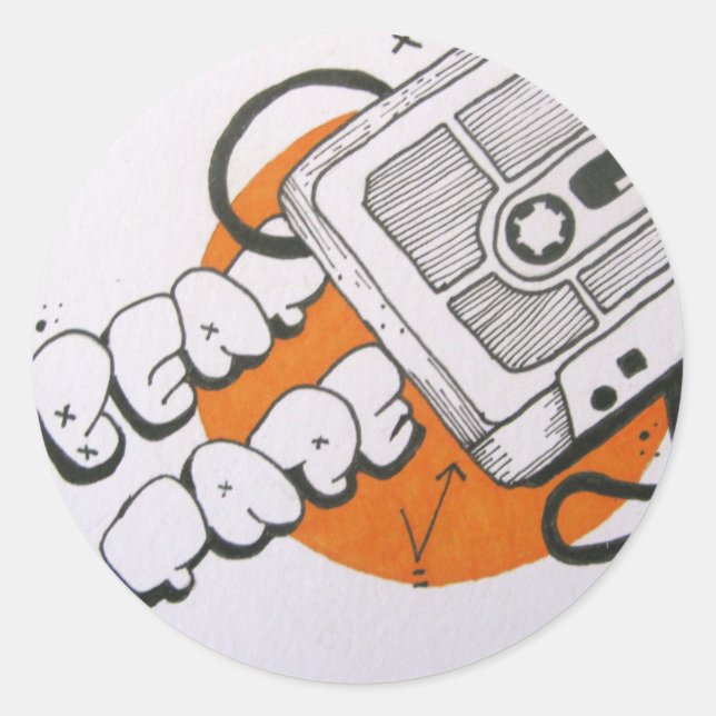 Beat tape sticker (Front)