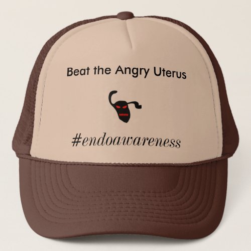 Beat The Angry Uterus Trucker Hat