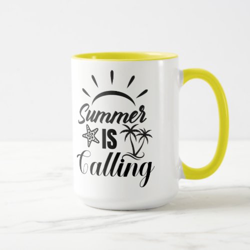 Beat the Heat with Style Summer Fun  Mug