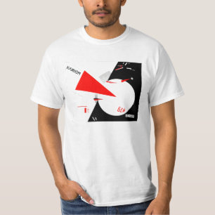 beat the white with the red wedge T-Shirt