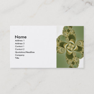 Beat This - Fractal Business Card