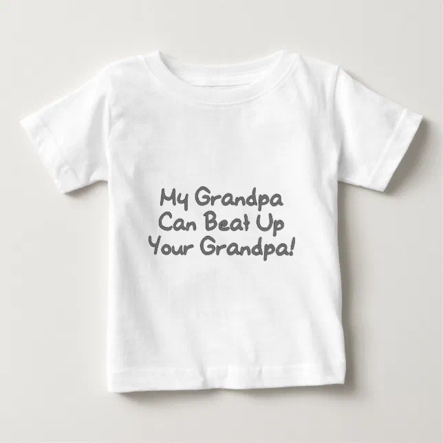 Crazy Dog Baby Bodysuit - 'Really Really Love My Grandpa' Funny Infant Creeper