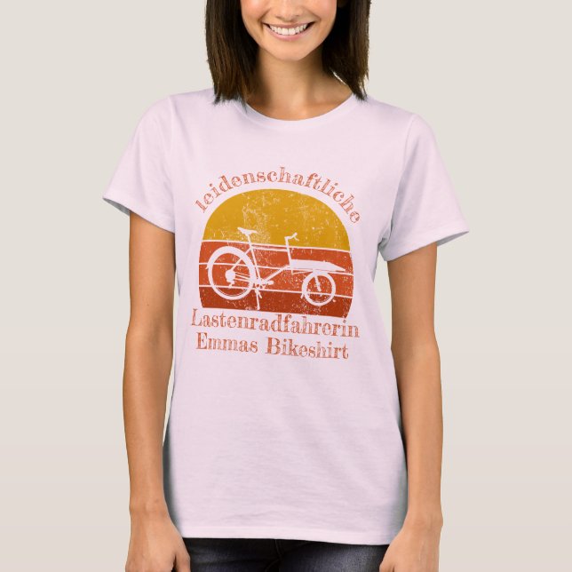 Beat wheel in the sunset, your name T-Shirt (Front)