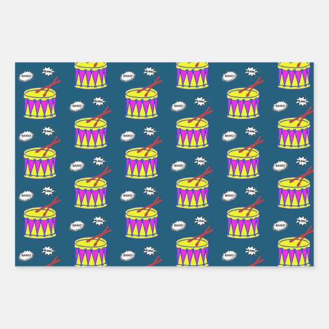 Beat Wrapping Paper Sheets (Front 3)