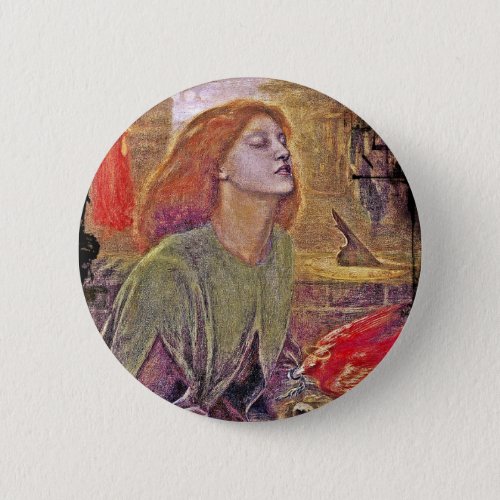 Beata Beatrix Pinback Button