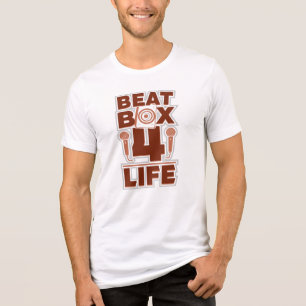 Beatbox 4 Life Music and Rhythm Novelty Tri-Blend Shirt