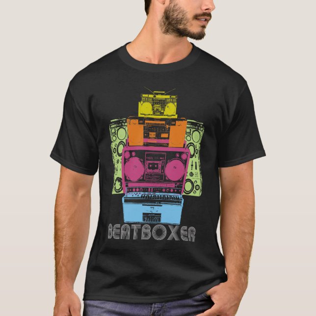 BeatBoxer 80's DJ T-Shirt (Front)