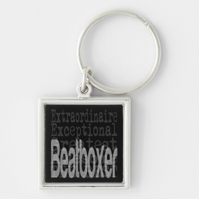 Beatboxer Extraordinaire Keychain (Front)