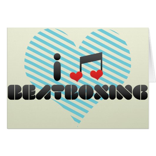 Beatboxing Cards (Front Horizontal)