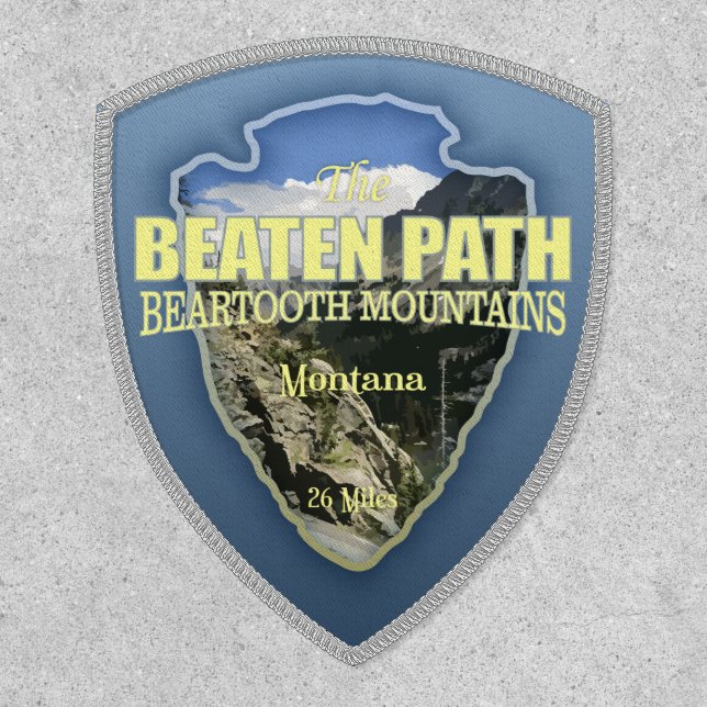 Beaten Path (arrowhead)  Patch (Front)