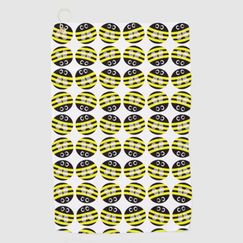 Beatice Bee Golf Towel