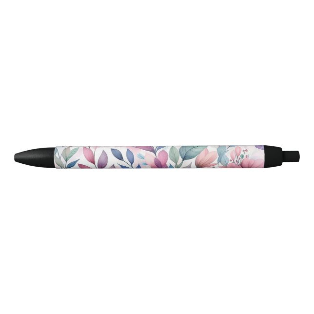 Beatiful colorful flower seamless pattern pen (Front)