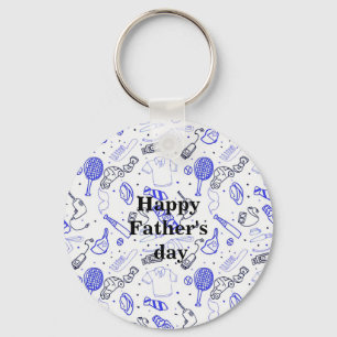 Beatiful Happy Father's day  Keychain