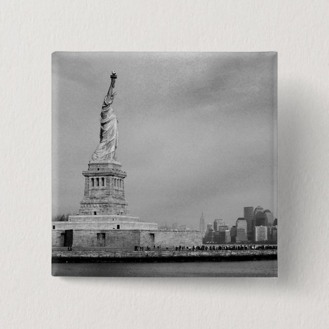 Beatiful NYC Button (Front)