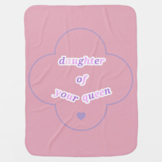 beatiful pink baby blanket 