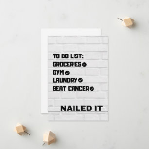 Beating Cancer Card