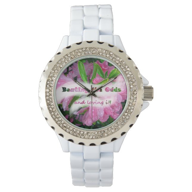 Beating the Odds and loving it! Watch (Front)