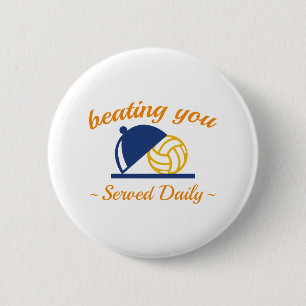 Beating You In Volleyball Button