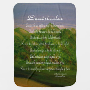 Beatitudes Baby Blanket