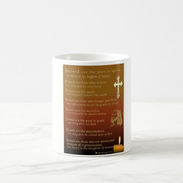 Beatitudes mug (Center)