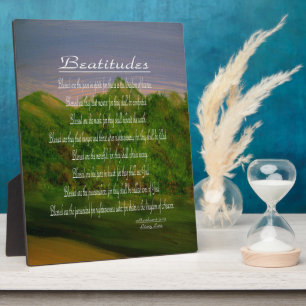 Beatitudes Plaque