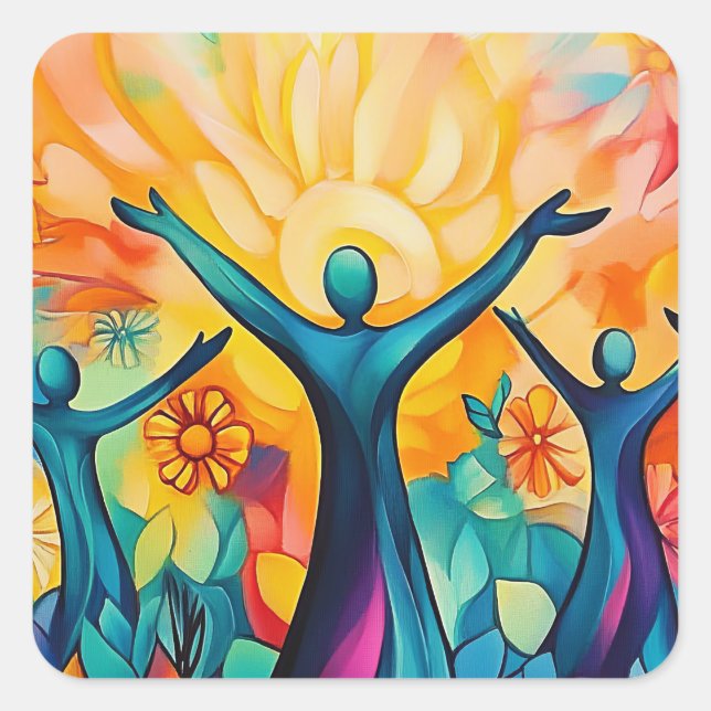 Beatitudes Stickers (Front)