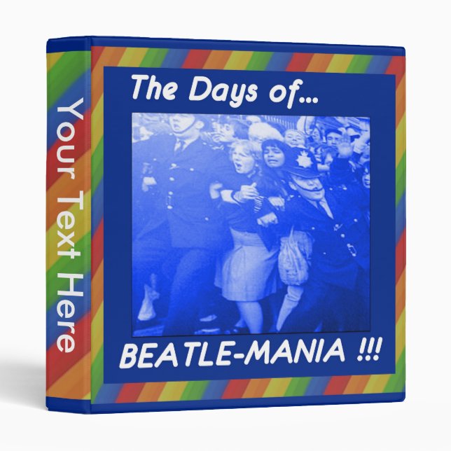 Beatlemania Binder (Front/Spine)