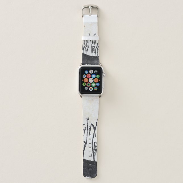 Beatles ashram apple watch band (Front)