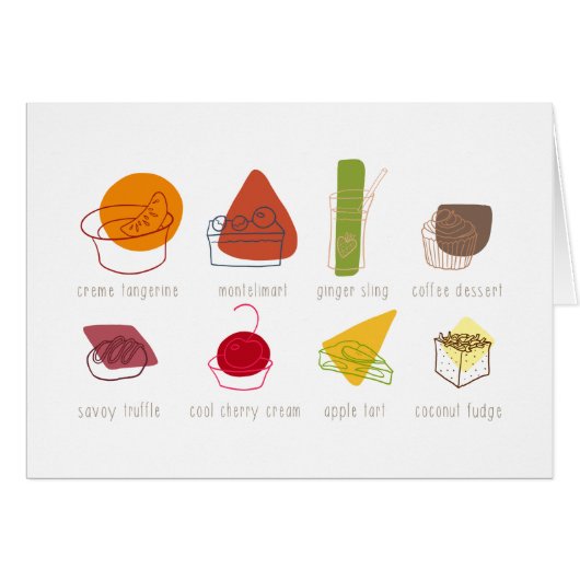 Beatles sweets cards (Front Horizontal)