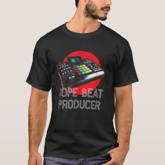 Beatmaker Drum Machine Pun Costume for a Music Pro T-Shirt