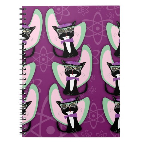 Beatnik Cats Notebook
