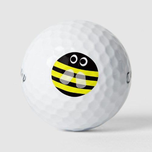 Beatrice Bee Bea Bee the Tee Bee Golf Balls