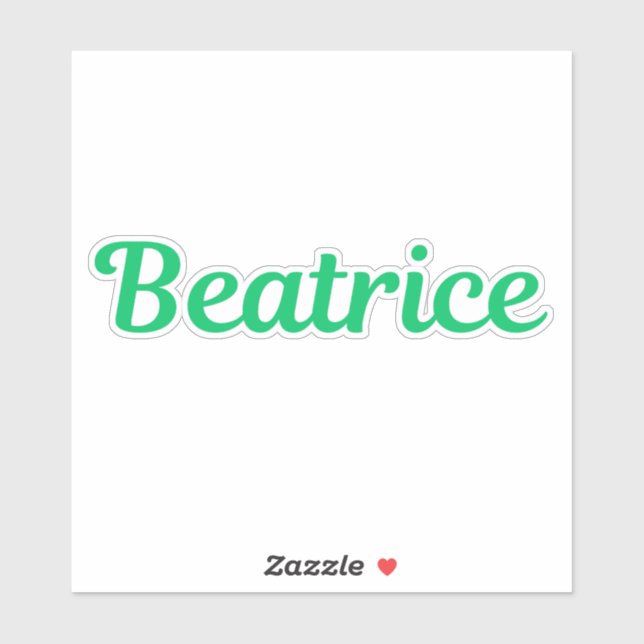Beatrice Sticker (Sheet)