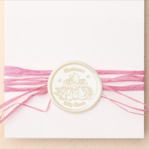 Beatrix Potter Baby Shower Wax Seal Sticker