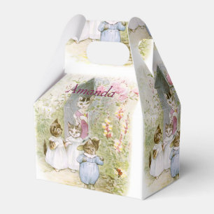 Beatrix Potter, Birthday Favor, Easter Gift Favor Boxes