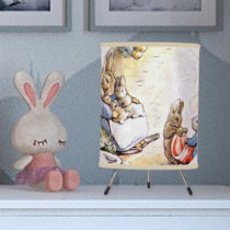 Beatrix Potter Bunny Personalized Name Tripod Lamp