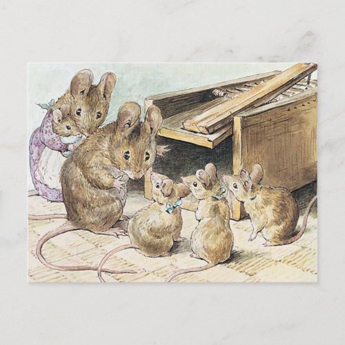 Beatrix Potter Childrens Story Books Postcard