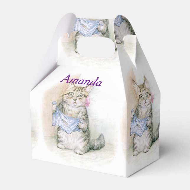 Beatrix Potter Custom Birthday, Easter Gift Box (Front Side)